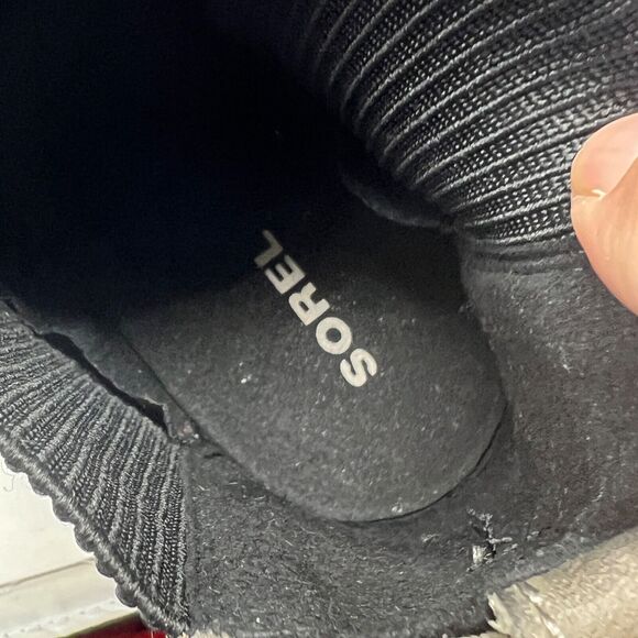 Sorel Green Joan Of Arctic NL3022-052 Leather Ankle Booties Boots Women's Sz 7.5 - Picture 7 of 9